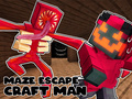 Παιχνίδι Maze Escape: Craft Man σε απευθείας σύνδεση