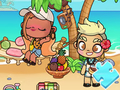 Παιχνίδι Παζλ: Avatar World Sunbathing  σε απευθείας σύνδεση