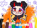 Παιχνίδι Βιβλίο ζωγραφικής: Avatar World Cute Devil  σε απευθείας σύνδεση