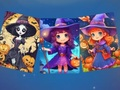 Παιχνίδι Τρομακτικό παζλ Halloween  σε απευθείας σύνδεση