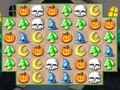 Παιχνίδι Παζλ Halloween Burst match 3  σε απευθείας σύνδεση