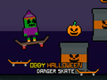 Παιχνίδι Obby Halloween Danger Skate σε απευθείας σύνδεση