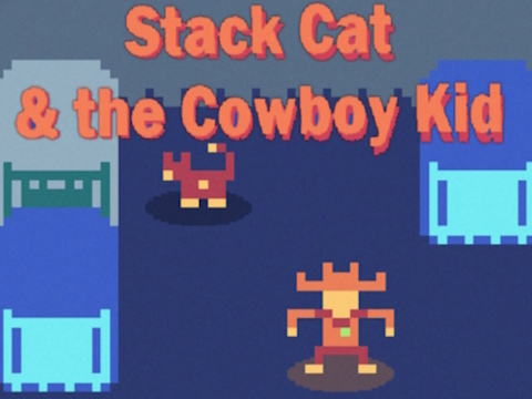 Παιχνίδι Stack Cat & The Cowboy Kid σε απευθείας σύνδεση
