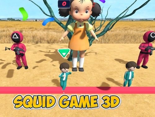 Παιχνίδι Παιχνίδι Squid 3D σε απευθείας σύνδεση
