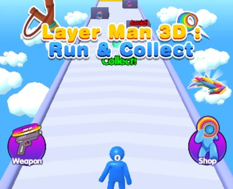 Παιχνίδι Layer Man 3D Run Collect σε απευθείας σύνδεση