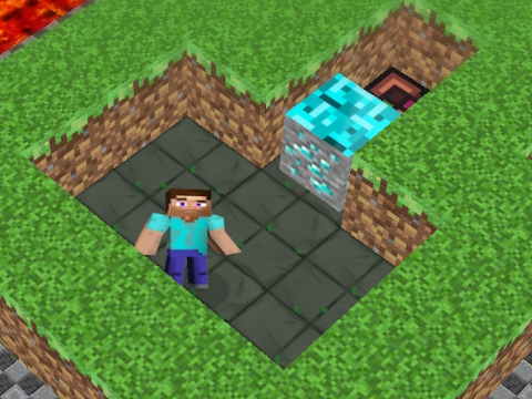 Παιχνίδι MineBlocks 3D Maze σε απευθείας σύνδεση
