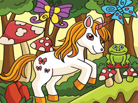Παιχνίδι Unicorn Βρείτε τις διαφορές  σε απευθείας σύνδεση