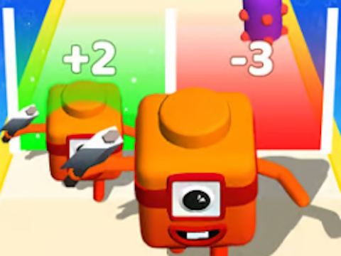 Παιχνίδι Συγχώνευση αριθμού Cube: 3D Run Game σε απευθείας σύνδεση
