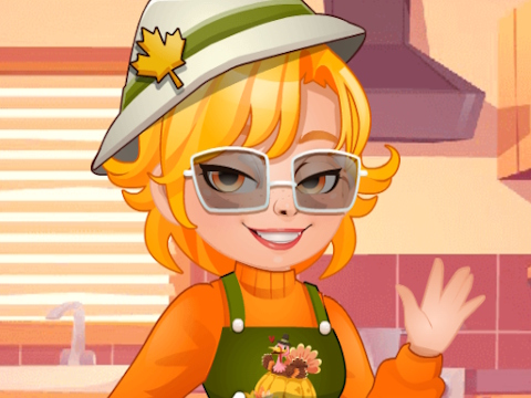 Παιχνίδι Roxie's Kitchen Cupcake για την Ημέρα των Ευχαριστιών  σε απευθείας σύνδεση