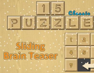 Παιχνίδι 15 Puzzle Classic σε απευθείας σύνδεση