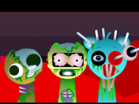 Παιχνίδι Sprunki Music Scary Beat Box σε απευθείας σύνδεση