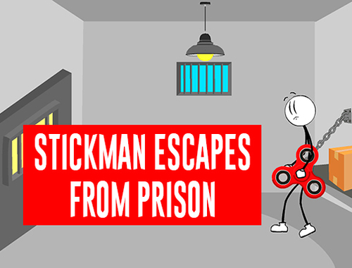Παιχνίδι Ο Stickman δραπετεύει από τη φυλακή  σε απευθείας σύνδεση