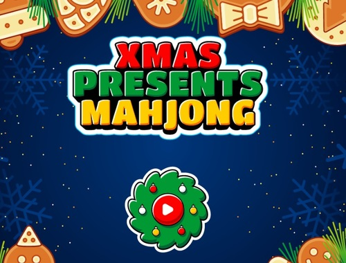 Παιχνίδι Χριστουγεννιάτικα δώρα Mahjong  σε απευθείας σύνδεση