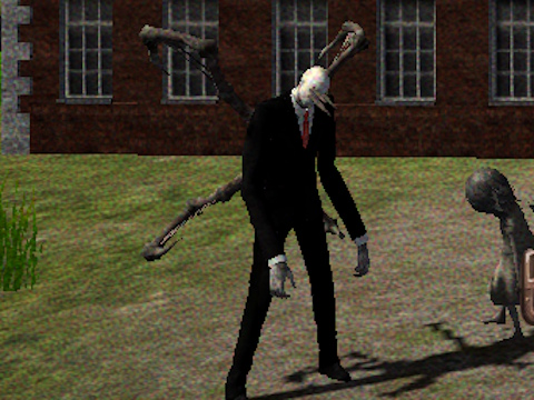 Παιχνίδι Ο Slenderman χάθηκε στο σχολείο  σε απευθείας σύνδεση