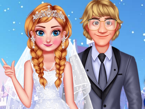 Παιχνίδι Κατεψυγμένες αδελφές Wedding Bliss σε απευθείας σύνδεση