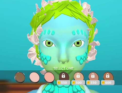 Παιχνίδι Monster Makeup 3D σε απευθείας σύνδεση