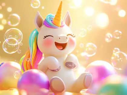 Παιχνίδι Παζλ: Unicorn Bubble Fun  σε απευθείας σύνδεση