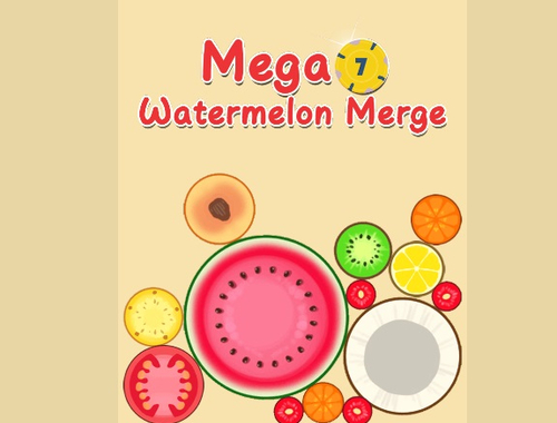 Παιχνίδι Συγχωνεύστε το Mega Watermelon σε απευθείας σύνδεση