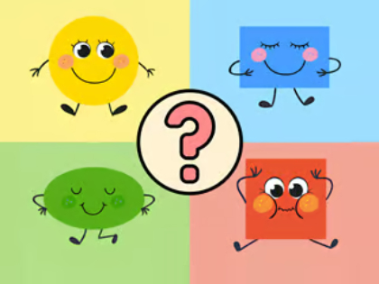 Παιχνίδι Kids Quiz: Σχήματα διασκέδασης σε απευθείας σύνδεση