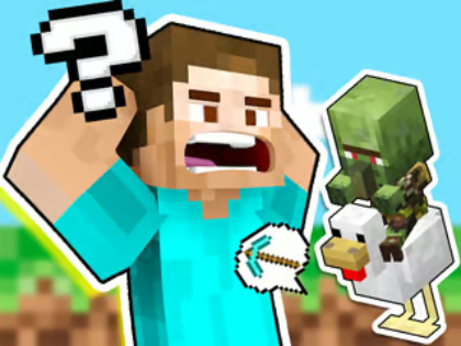 Παιχνίδι Παιδικό Κουίζ: Guess Minecraft Voice  σε απευθείας σύνδεση