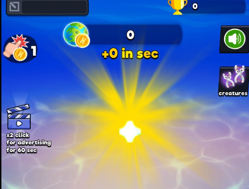 Παιχνίδι Evolution clicker σε απευθείας σύνδεση