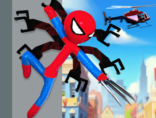 Παιχνίδι Μάχη στο θεματικό πάρκο Spiderlox  σε απευθείας σύνδεση