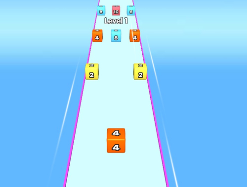 Παιχνίδι Jelly Run το 2048  σε απευθείας σύνδεση