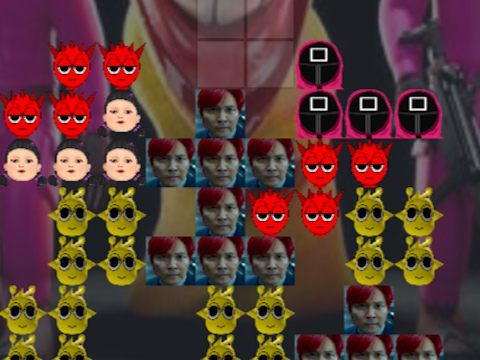 Παιχνίδι Παιχνίδι Squid X Sprunki Tetris σε απευθείας σύνδεση