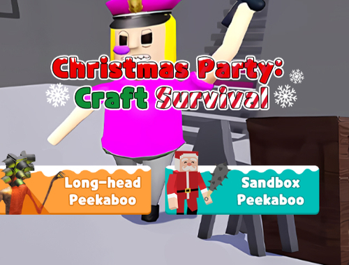 Παιχνίδι Χριστουγεννιάτικο πάρτι: Craft Survival  σε απευθείας σύνδεση