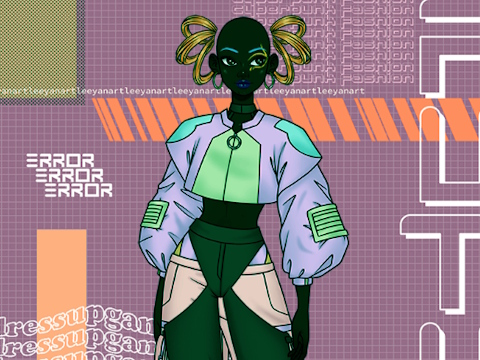Παιχνίδι Παστέλ Cyberpunk  σε απευθείας σύνδεση