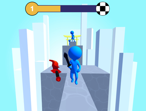 Παιχνίδι Sword Play! Δρομέας φέτα ninja  σε απευθείας σύνδεση