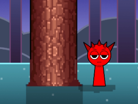 Παιχνίδι Sprunki Wood Cutter σε απευθείας σύνδεση