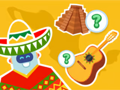 Παιχνίδι Kids Quiz: Μαντέψτε τη χώρα  σε απευθείας σύνδεση