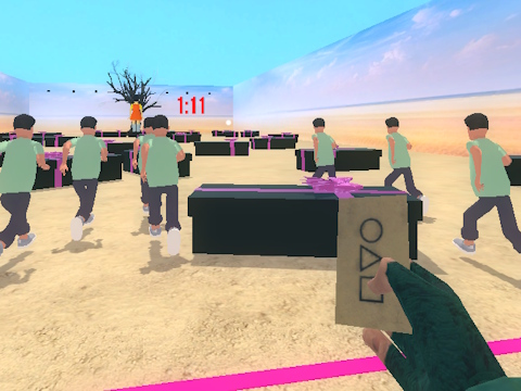 Παιχνίδι Squid Game Red Light σε απευθείας σύνδεση