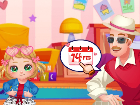 Παιχνίδι Baby Cathy EP43: Ημέρα αγάπης  σε απευθείας σύνδεση
