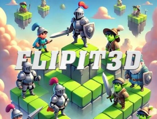 Παιχνίδι Flipit 3D σε απευθείας σύνδεση