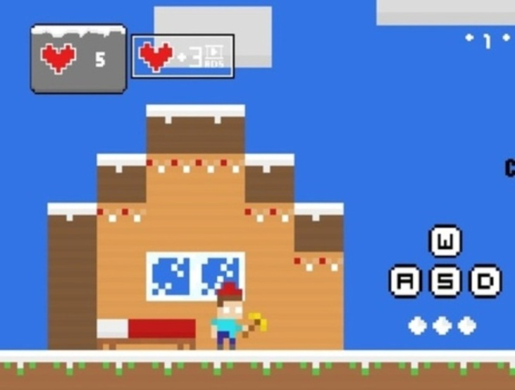Παιχνίδι Minicraft winterblock σε απευθείας σύνδεση