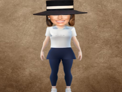 Παιχνίδι Melania Hat Antistress Game σε απευθείας σύνδεση