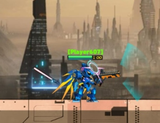Παιχνίδι Πολεμικά ρομπότ μάχης Mech Arena  σε απευθείας σύνδεση
