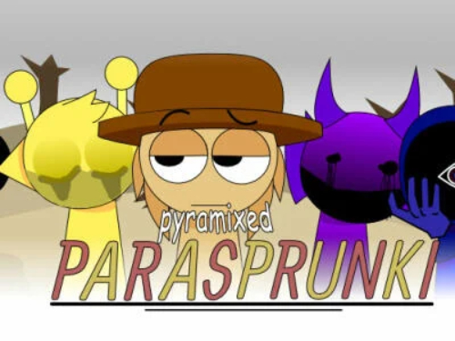 Παιχνίδι Parasprunki Pyramixed σε απευθείας σύνδεση