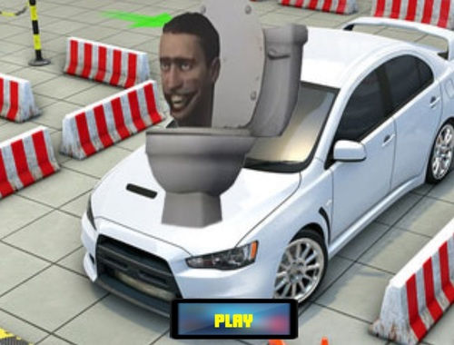 Παιχνίδι Skibidi Toile Parking Car  σε απευθείας σύνδεση
