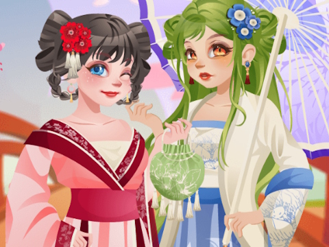 Παιχνίδι Girly Spring Hanfu σε απευθείας σύνδεση