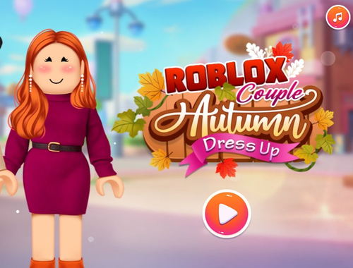 Παιχνίδι Το φθινόπωρο του ζευγαριού Roblox  σε απευθείας σύνδεση