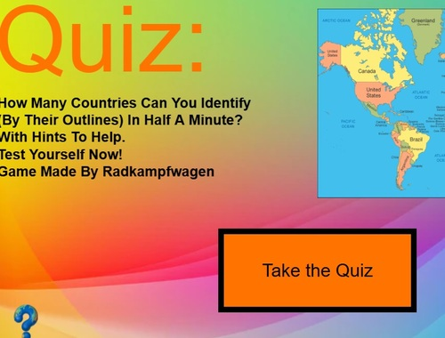 Παιχνίδι 30s Country Quiz σε απευθείας σύνδεση