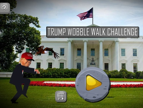 Παιχνίδι Trump Wobble Walk Challenge σε απευθείας σύνδεση