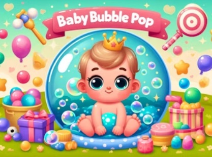 Παιχνίδι Baby Bubble Pop σε απευθείας σύνδεση