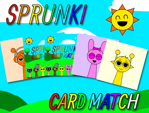 Παιχνίδι Match Card Memory Sprunki  σε απευθείας σύνδεση