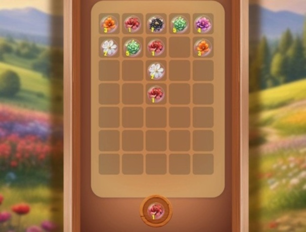 Παιχνίδι Dice Puzzles Flowers! σε απευθείας σύνδεση