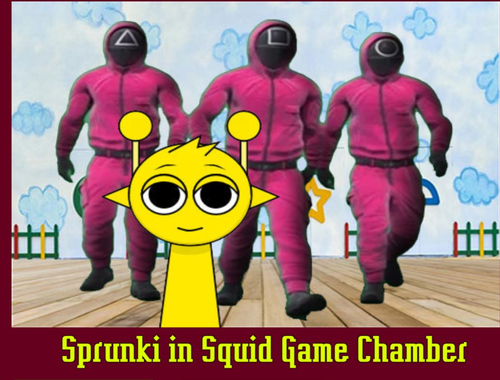 Παιχνίδι Sprunki στο θάλαμο παιχνιδιού Squid  σε απευθείας σύνδεση