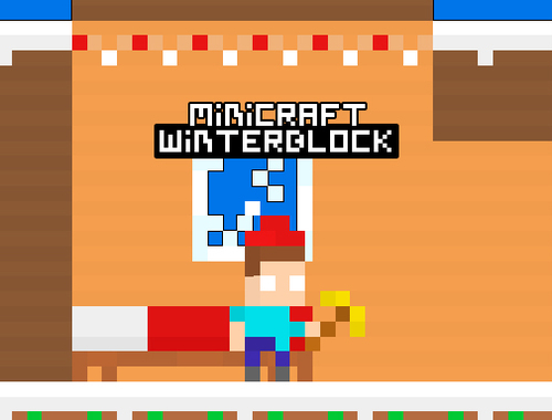 Παιχνίδι Minicraft winterblock σε απευθείας σύνδεση